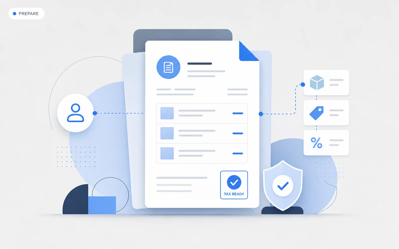 Temporary placeholder for the invoice preparation walkthrough